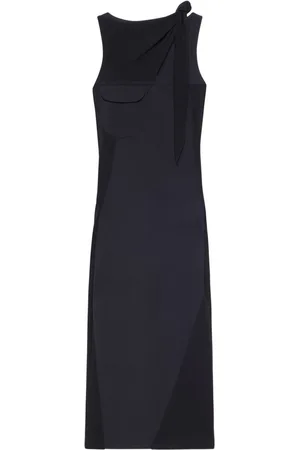 Courrèges Drapé-Midikleid