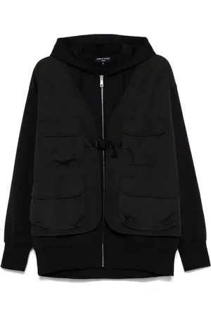 Comme des Garçons Hoodie im Layering-Look