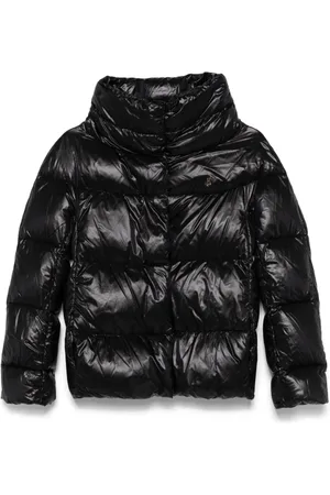 HERNO Gefütterte Jacke mit Logo-Schild