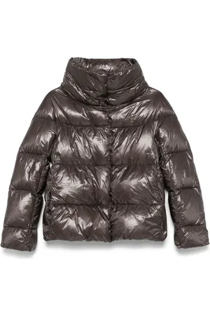HERNO Gefütterte Jacke mit Logo-Schild