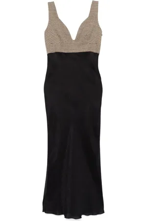 Dorothee Schumacher Checked Seduction Maxikleid
