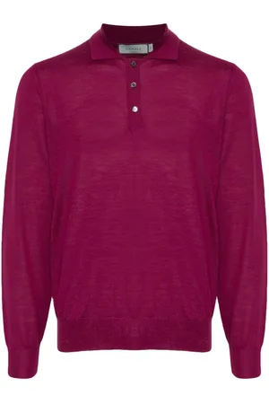 CANALI Poloshirt aus Merinowolle