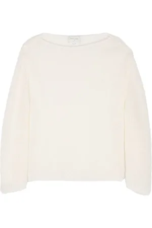 FORTE FORTE Pullover mit überschnittener Schulter