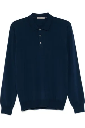 corneliani Polo-Pullover aus Schurwolle