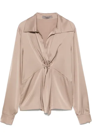 D.EXTERIOR Bluse mit Raffungen