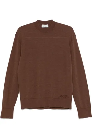 LANEUS Pullover mit meliertem Effekt