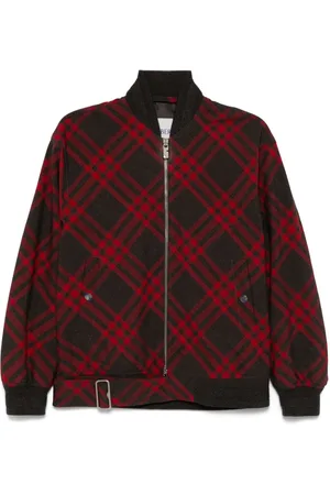 Burberry Bomberjacke mit Check
