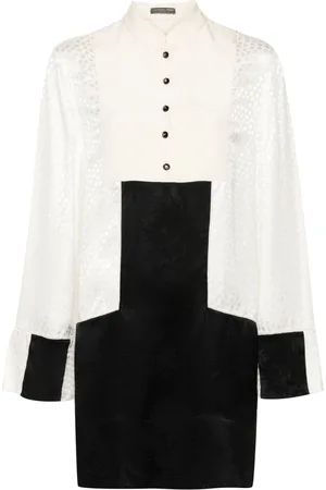 Alexander McQueen Minikleid mit Jacquardmuster