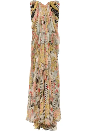 Alexander McQueen Schulterfreies Minikleid