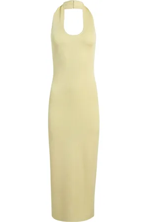 Khaite Coraline Neckholder-Midikleid