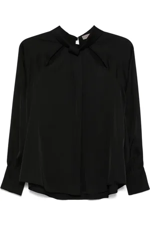 D.EXTERIOR Klassische Satinbluse
