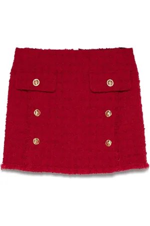 VERSACE Heritage Minirock aus Tweed