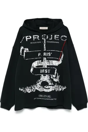 Y / PROJECT Hoodie mit Evergreen Paris
