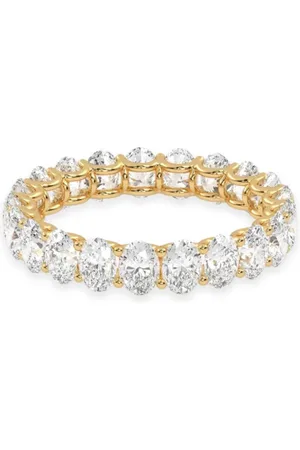 VEYNOU 18kt recycelter Arden Memory Gelbgoldring mit Diamanten