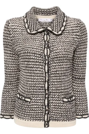 Dior Gehäkelte Jacke