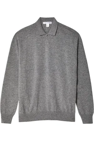 Comme des Garçons Polo-Pullover aus Wolle