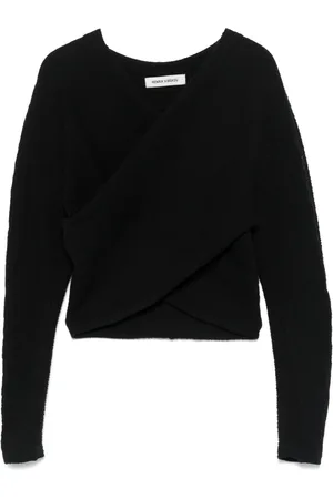 HENRIK VIBSKOV Jerseybluse mit Kreuz