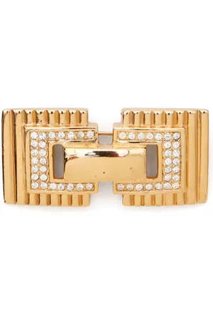 Dior Brosche mit Strass