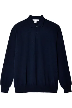 Comme des Garçons Polo-Pullover aus Wolle