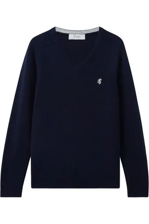 PRINGLE OF SCOTLAND Pullover mit V-Ausschnitt