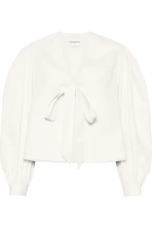 Claudie Pierlot Bluse mit Schnürung