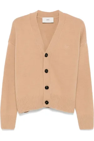 Ami Cardigan mit Ami De Coeur-Stickerei