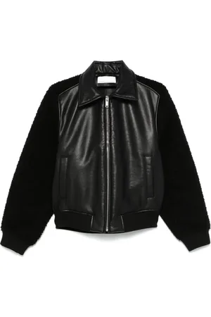 Random Identities Jacke aus Faux-Leder