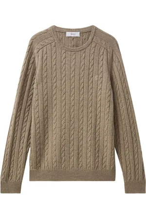 PRINGLE OF SCOTLAND Pullover mit Zopfmuster