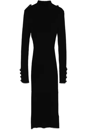Dondup Geripptes Midikleid