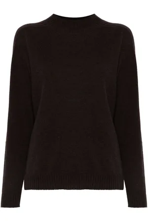 Twin-Set Kaschmirpullover mit Stehkragen