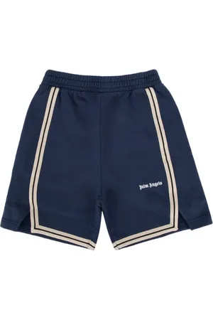 Palm Angels Joggingshorts mit Logo-Stickerei