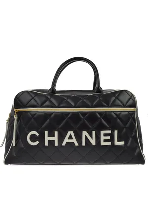 CHANEL 1995 Reisetasche mit Logo-Patch