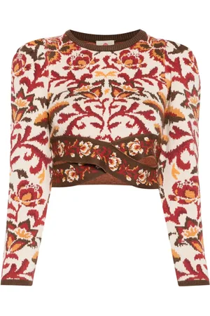Farm Rio Cream Toucans Pullover