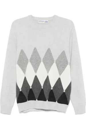 BALLANTYNE Pullover mit Rundhalsausschnitt