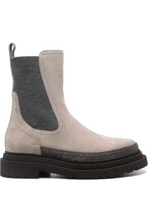 Brunello Cucinelli Chelsea-Boots aus Wildleder