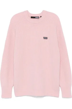 ROTATE Gerippter Strickpullover