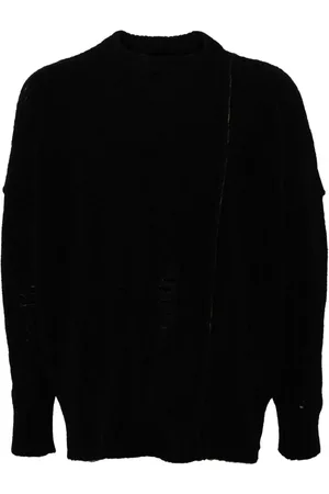 ISABEL BENENATO Pullover mit rundem Ausschnitt