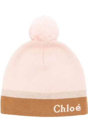 Chloé Beanie mit Intarsien-Logo