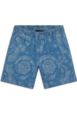 VERSACE Shorts mit Barocco-Print