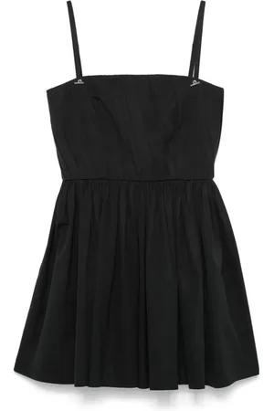 Alexander McQueen Gerafftes Minikleid