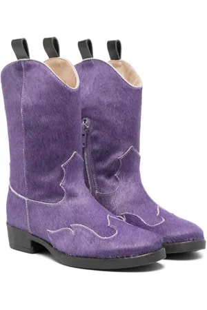 Florens Cowboystiefel mit Pelz
