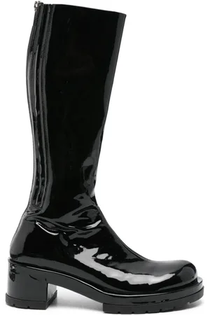 SAPIO Stiefel mit Lack-Finish 70mm