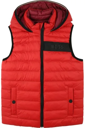 HUGO BOSS Wendbare Weste mit Futter
