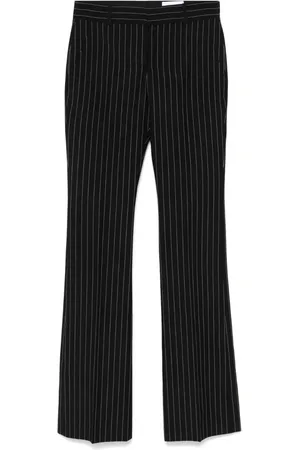 Alexander McQueen Gerade Hose mit Nadelstreifen