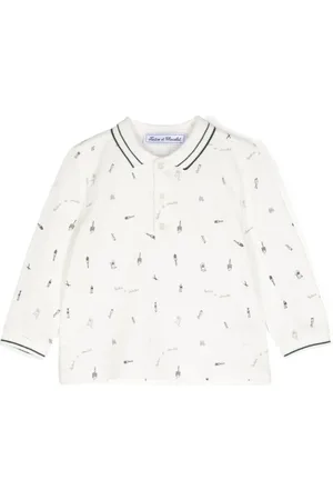Tartine Et Chocolat Railway Illustration Poloshirt