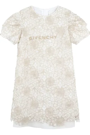 Givenchy Kleid mit Logo-Stickerei