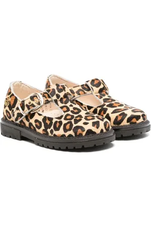 Florens Sandalen mit Leoparden-Print