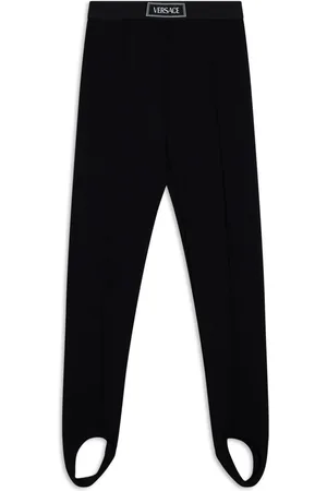 VERSACE Leggings mit Logo-Bund