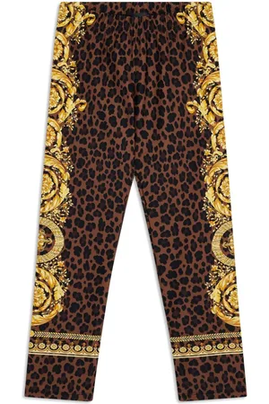 VERSACE Leggings mit Wild Barocco-Print