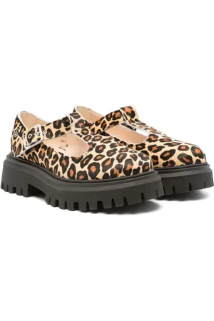 Florens Sandalen mit Leoparden-Print